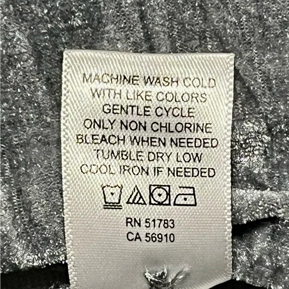 Maurices Metallic Gray Top - Picture 8 of 8